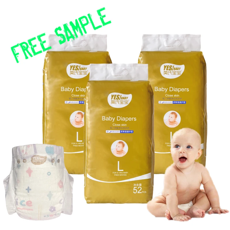 Free Sample Custom Wholesale Sap Super Absorbing Performance Swaddlers Pampering Diapers Disposable Nappies Diaper Baby Diapers