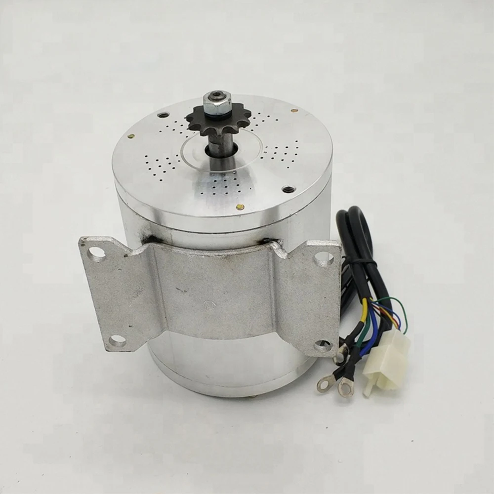 BM1109 1000W 36/48 V conversion drive high speed brushless DC Motor with controller for electric car&Golf cart