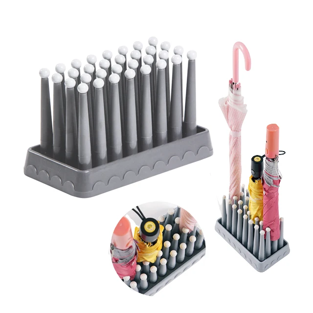 2021 Hot Sale Household receive Plastic Light Mini  Storage Rack Umbrella Holder Umbrella Stand