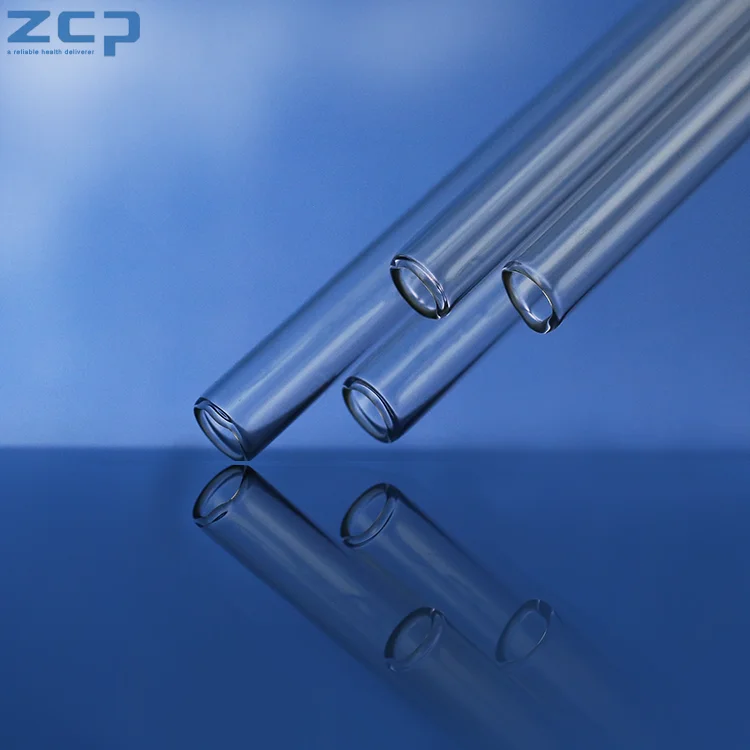 Type 1 Coe 5.0 Borosilicate 24MM OD Pyrex Glass Tube For Injection Vials
