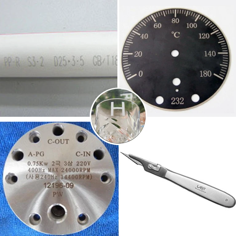 bcamcnc fiber laser marking, engraving machine mini laser marker with high precision and speed