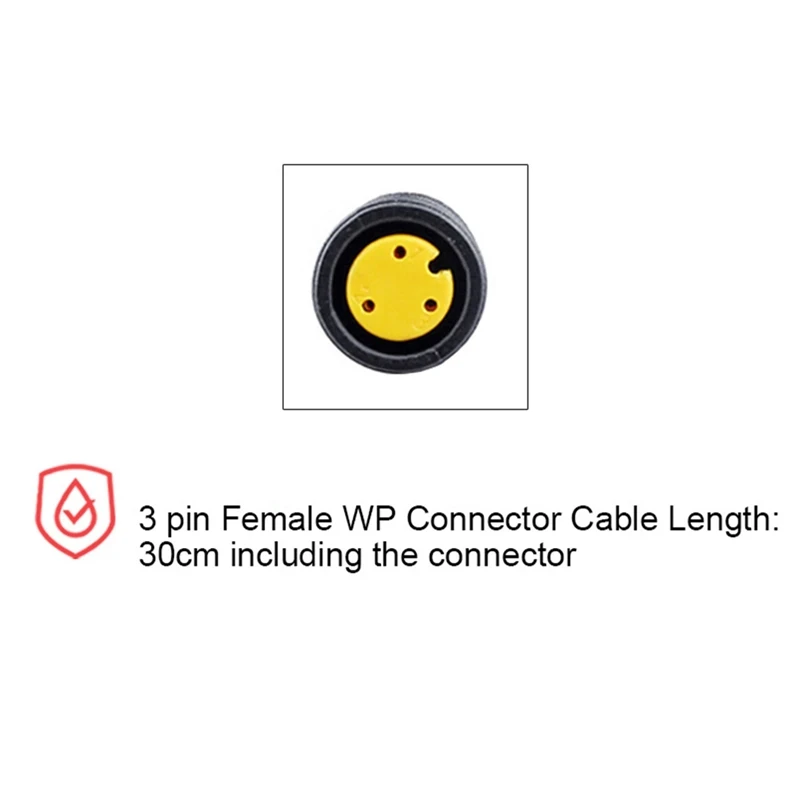 TT-009 Quick Thumb Throttle 12V-72V WP Waterproof Female Electric Ebike Thumb Throttle for Bafang BBS01 BBS02 BBSHD Mid Motor