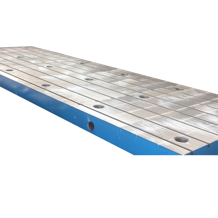 T u v inspection slot cast iron surface plate welding platform with t-slot working table