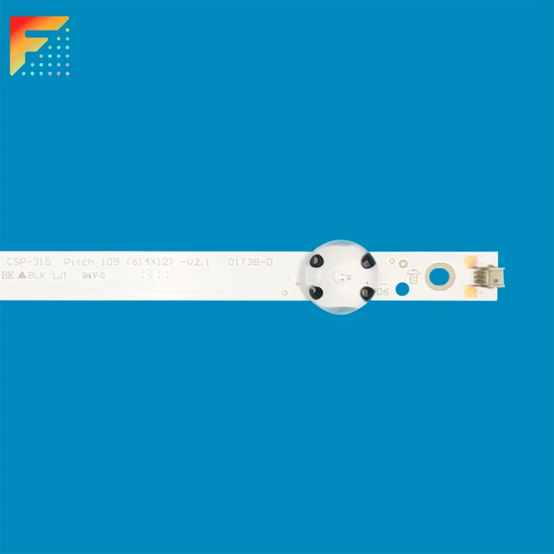 LED Backlight Strip For 32 Inch TV 32PHS4112 32PHT4112 GJ-2K17 CSP-315 Pitch 109 (614X12)-V2.1 Shineon M08-TP32030-0601N-4088D 3