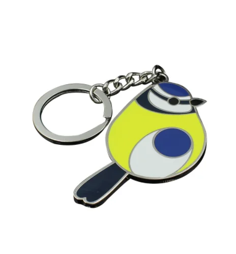 Wholesale Promotional Metal Colorful Soft Enamel Canadian Keychain