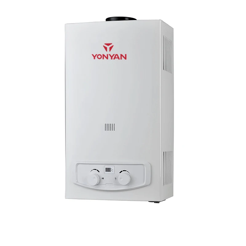 Home appliance best brand CKD SKD instant 12L 13L  instant flue type gas geyser