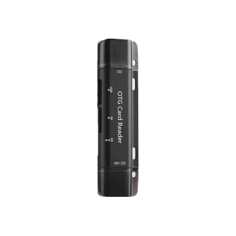 3 в 1 Тип C устройство чтения карт памяти OTG адаптер кабель-Переходник USB SD/TF Micro USB/SD кард-ридер защитный чехол-накладка из ПК и