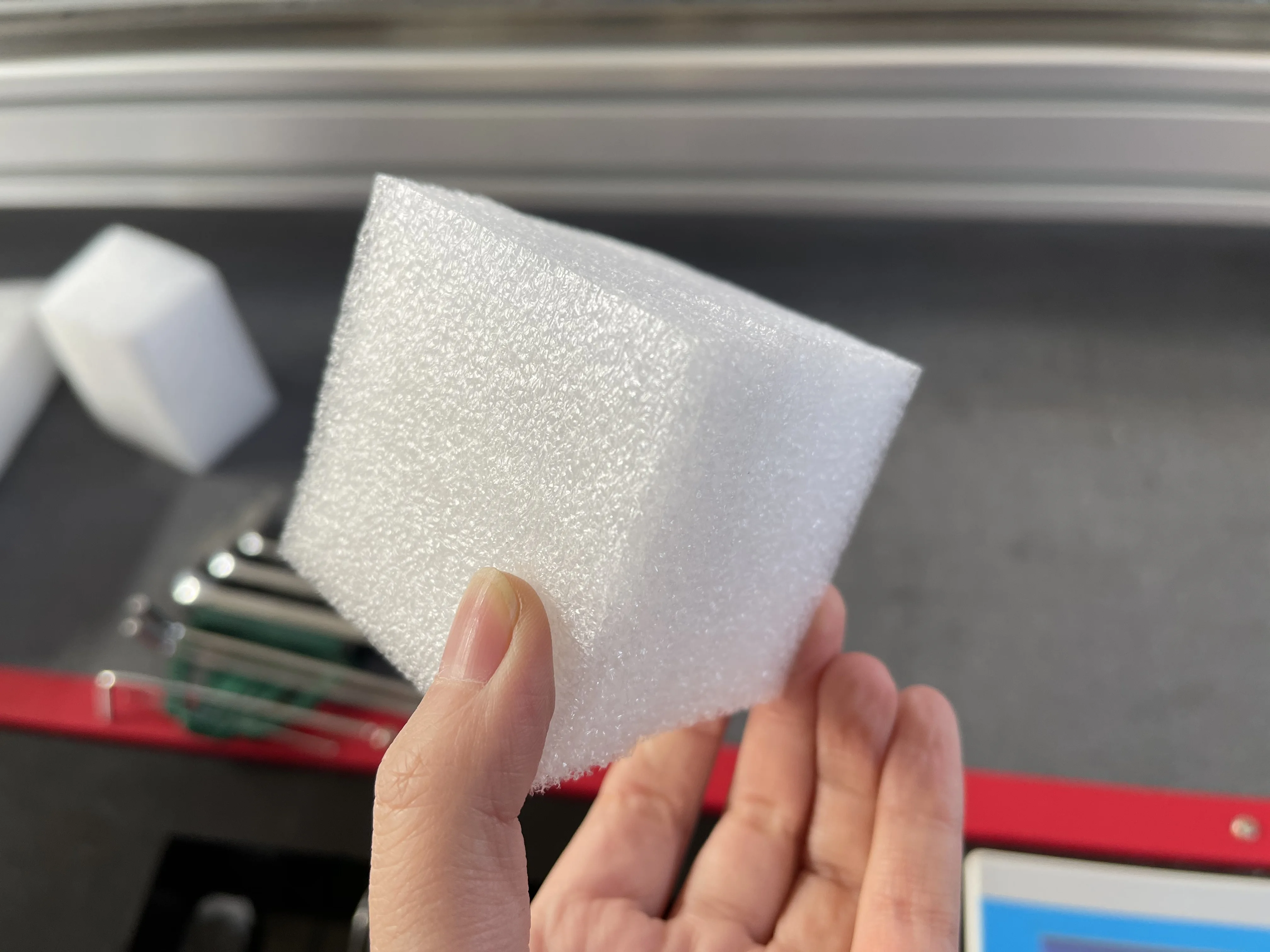 Best quality CNC rubber eva foam sheet inflatable pad Oscillating knife cutting machine 1635 cutting machine eva foam sponge