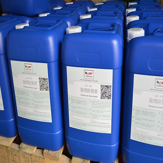 
Environment friendly and efficient derusting and antirust agent used for rust removal and antirust of metal workpieces i 