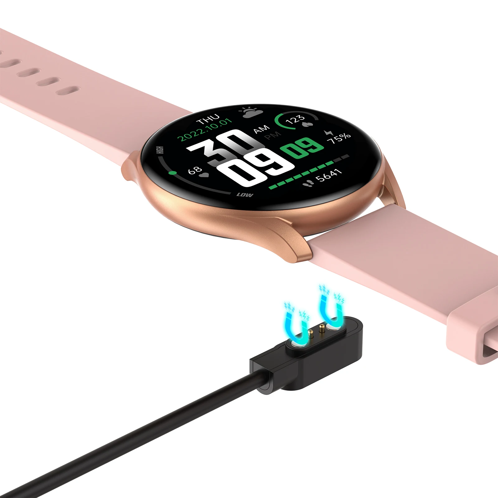 New Waterproof Sports Smart Watch Men/Women Heart Rate Sleep Blood Sugar Calorie Motion Monitoring GPS Bluetooth Smart Watch