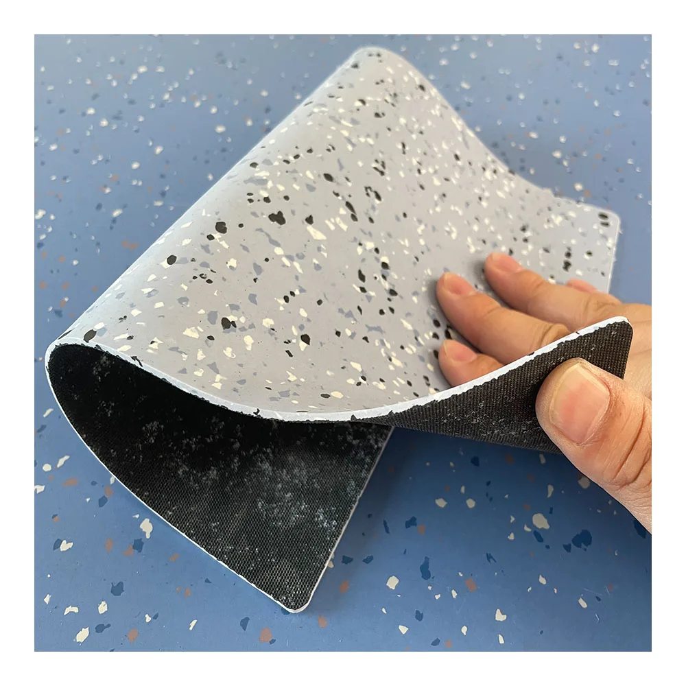 plastic linoleum durable floor roll pvc 2.0mm anti bacterial conductive homogeneous esd vinyl flooring mat covering