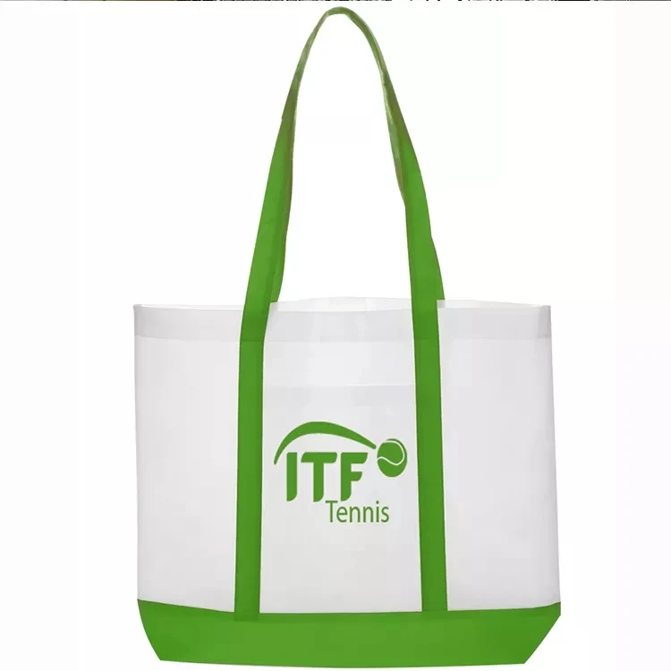 Custom logo printed eco friendly direct manufacturer supplie gift packaging non woven tote shopping bag