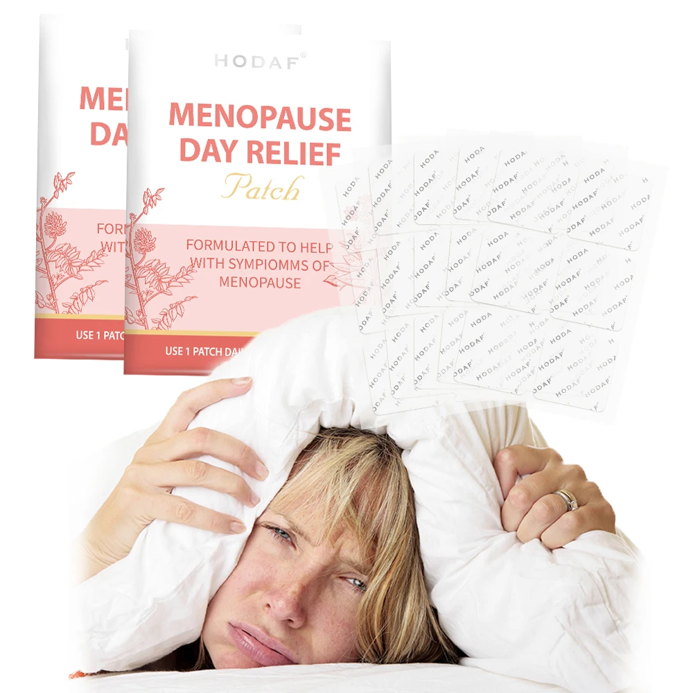 2025 Innovation Formula OEM Transdermal Menopause Day Relief Patch Stickers with No Side Effective Ingredients for Women