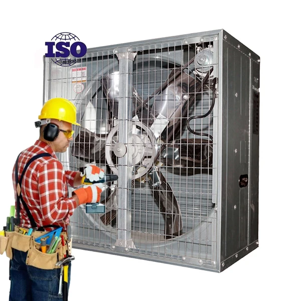 Greenhouse Cooling System Ventilation Exhaust Fan And Cooling Pads System For Green House Chicken House Piggery Poultry Farming