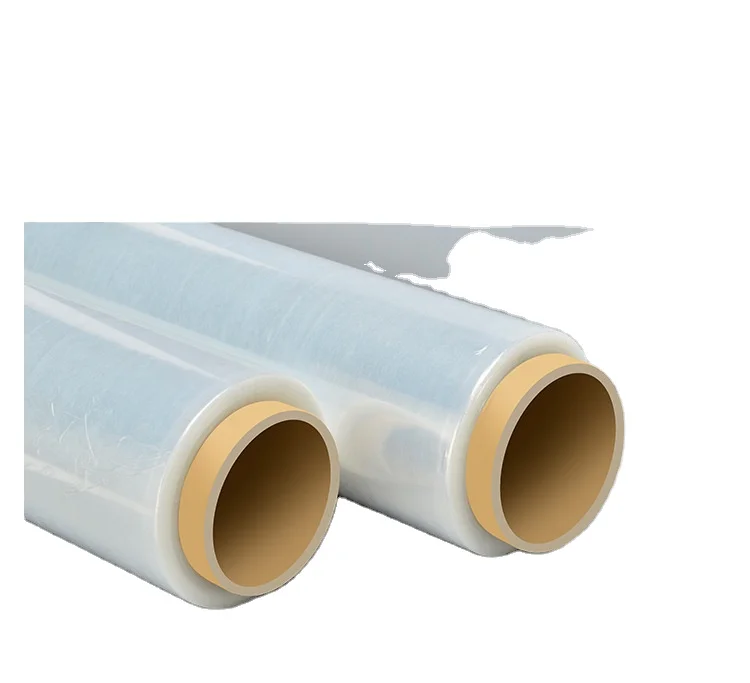 Custom transparent polyethylene pallets stretch film wrapping protective industrial plastic wrap wholesale