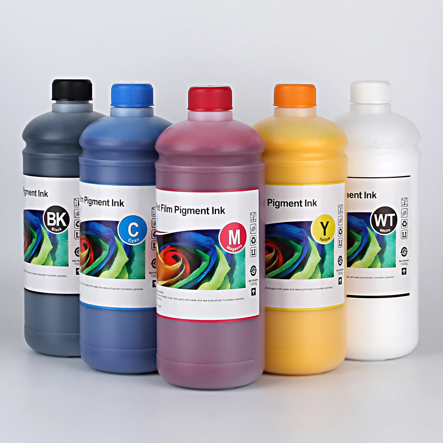 White dtf pet film-copper conductor-conductive carbon ink for Dtf ink printers