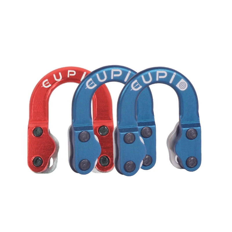 Archeri Portable Bow Pulley Bowstring Hunting Accessories d rings Other Shooting Products D Loop Rope Metal Ring Buckle Hook