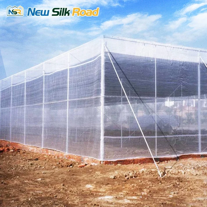 HDPE сельскохозяйственная сетка для насекомых теплицы Однослойная полиэтиленовая пленка оцинкованная стальная рама растения Африка доступны большие небольшие размеры