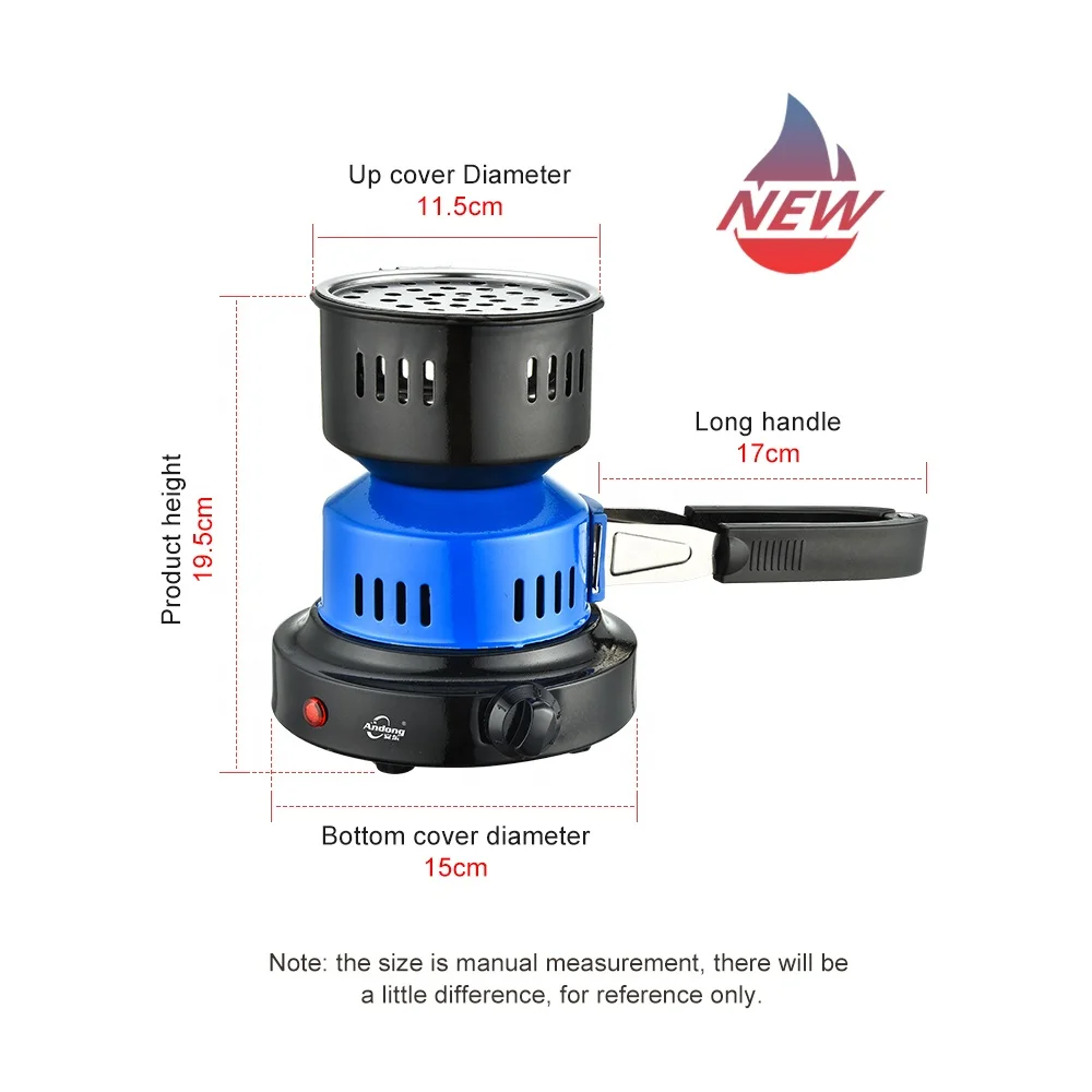 Andong 650W OEM ODM wholesale hookah accessories portable electric charcoal heater burner for shisha