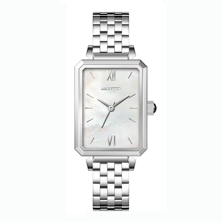 Sport Wholesale Wrist Stainless Steel Luxury Oem And Odm Brand Supplier Silver Gold Watches For Women Ladies