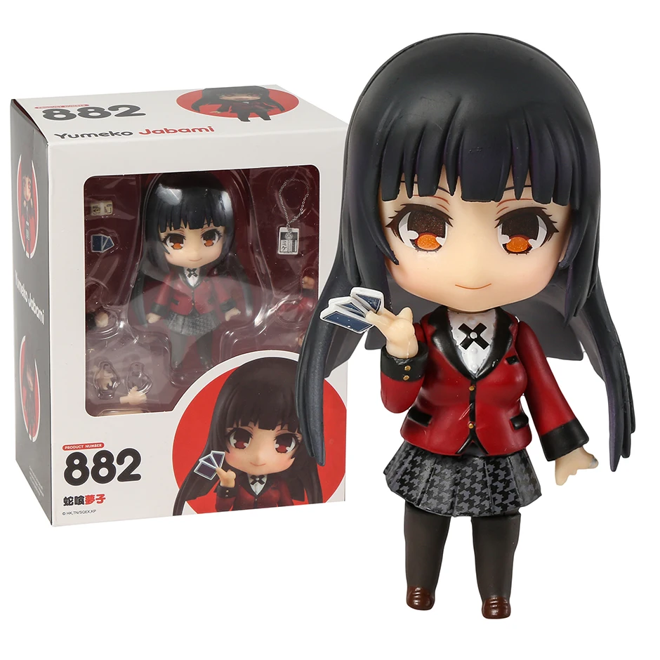 Японское аниме Kakegurui Jabami Yumeko 882 # сборная аниме экшн-фигурка с изменяющимся лицом игрушка подарок 10 см
