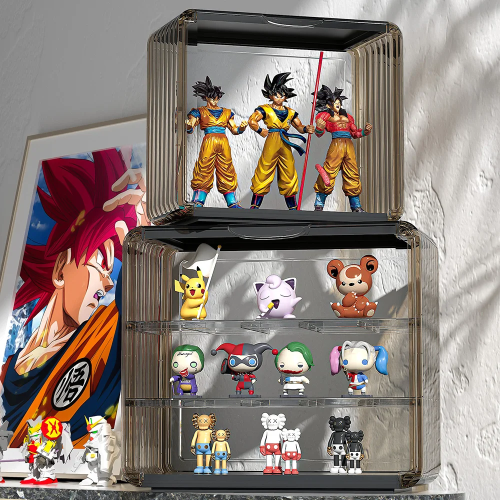 Acrylic Display Case for Lego Minifigure Transparent Blind Box Storage Assemble Showcase