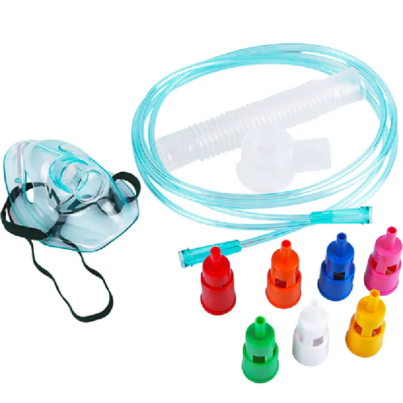 Medical Grade PVC Disposable Reusable Long Tube Venturi Mask adjustable venturi oxygen mask