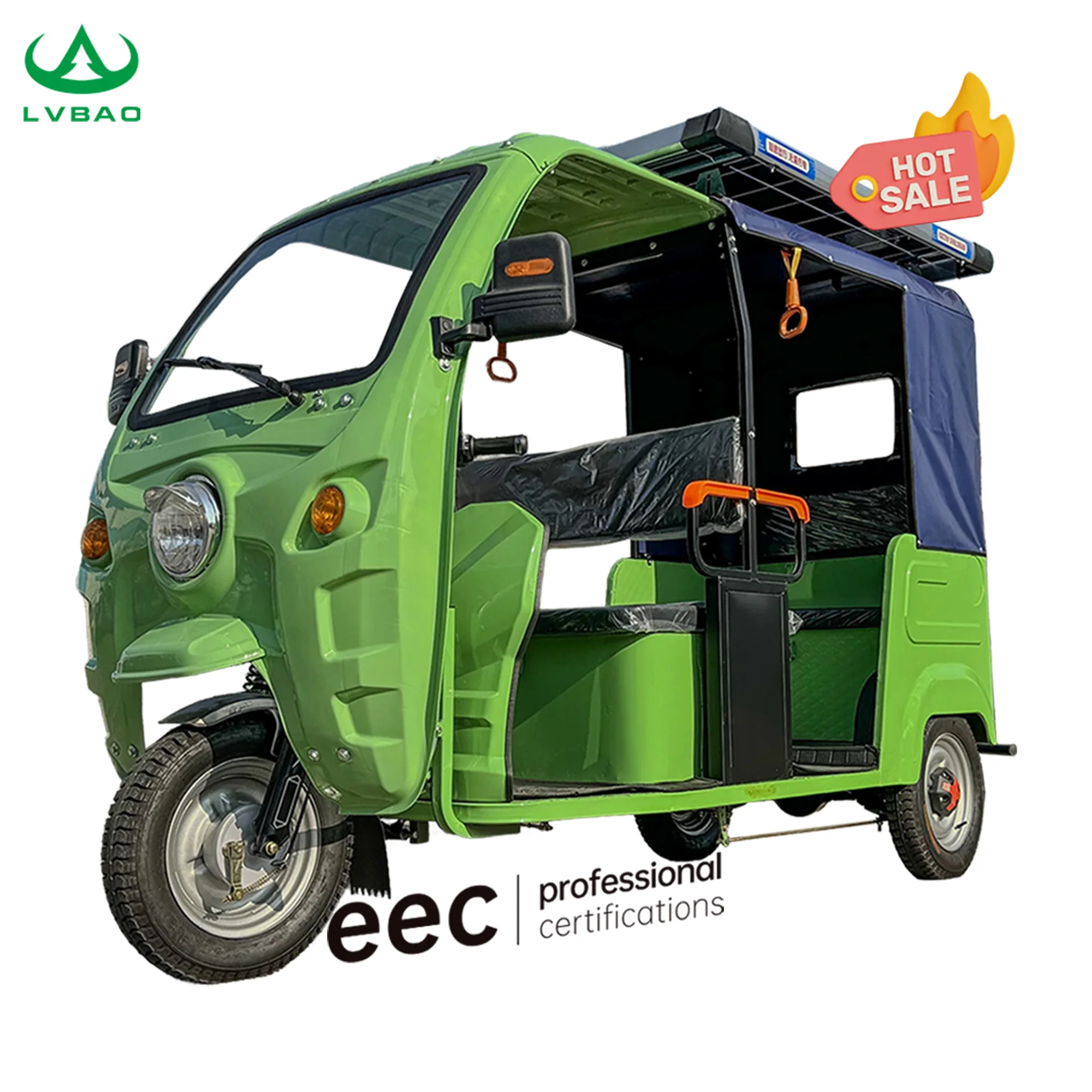 LB-ZK3WX 2024 Лучшая цена электрическая автоматическая рикша Высококачественная стальная рама