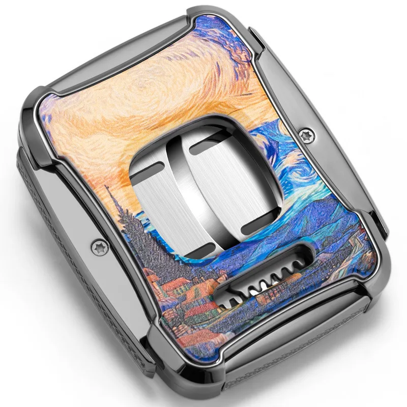 Premium Custom Logo Cigar Cutters Luxury Wooden Lighter Punch Scissors with Stainless Steel Leather Plastic Cigar Accessories