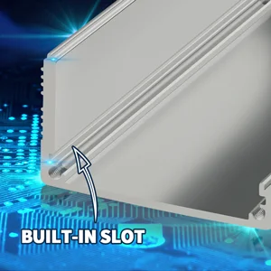 Custom Aluminum Enclosure Electronic Project Box Case DIY  PCB Instrument Amplifier Case Shell