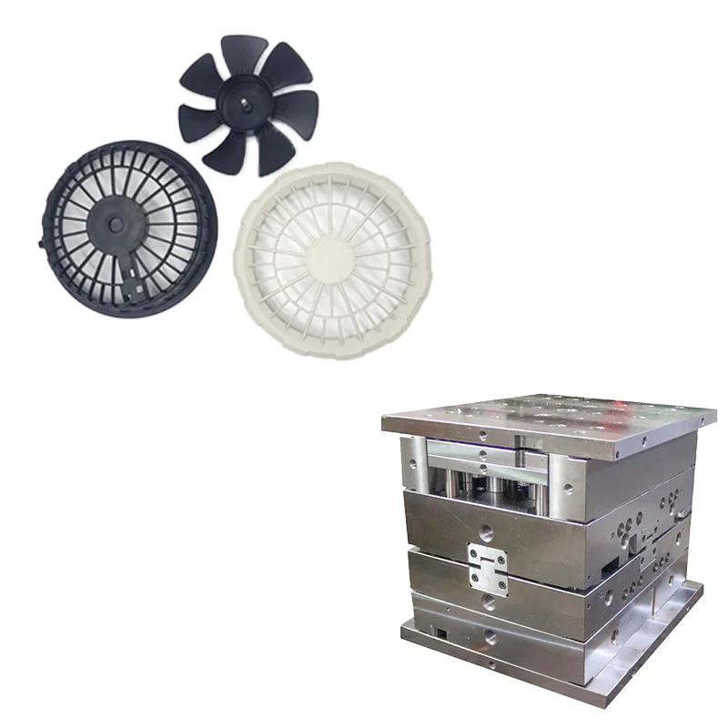 Customized Plastic Injection Moulding For Air Pump Accessories Plastic Fan Sheet