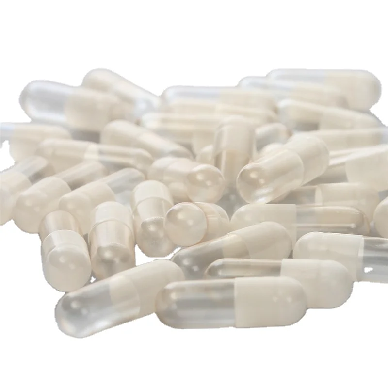 Safe quality healthy quick dissolving hard organic empty vegetable capsule shell