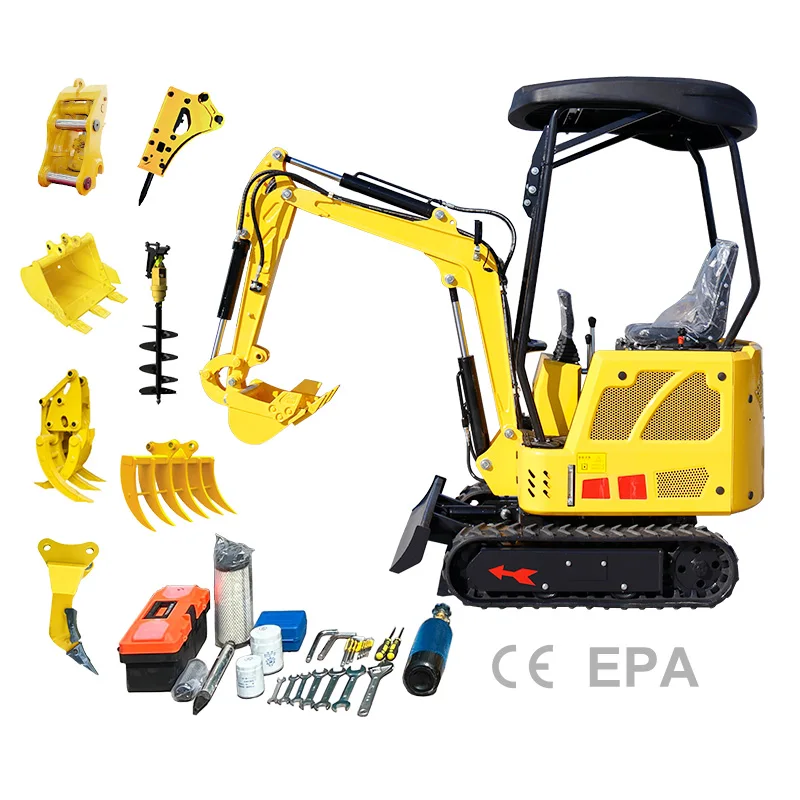 Экспортный мини-экскаватор P16 kubota 0 8 т 1 5 2 3 экскаваторы yuchai