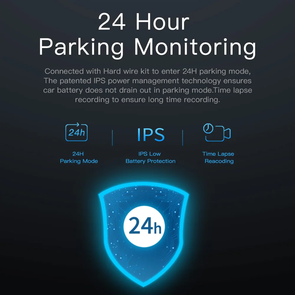 
English Version DDPAI Mini 3 Car Cam Built-in 32GB Free Wifi 1600P HD G-Sensor car dvr camera Ddpai mini3 