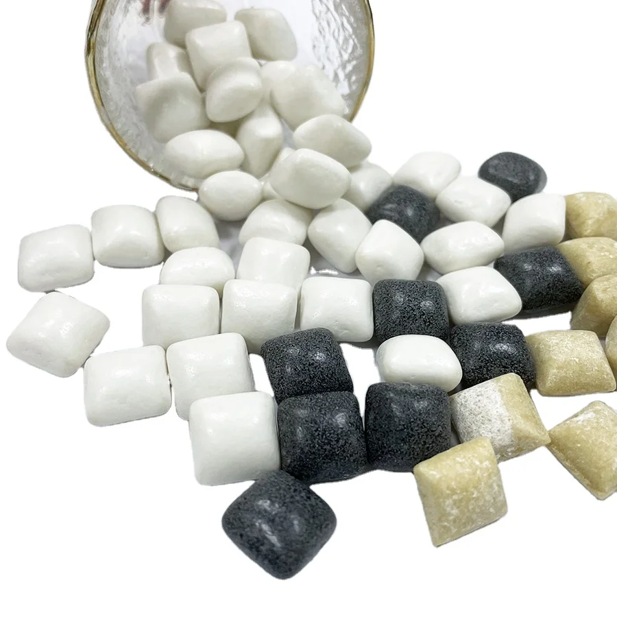 
Gym Energy Caffeine Chewing Gum Natural Bubble Gum Strong Mint Fresh Chewing Gum 