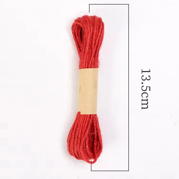 Light braided raw nature jute rope vintage survival jute hemp rope yarn1mm 2mm 4mm 6mm 8mm 10mm 12mm 14mm