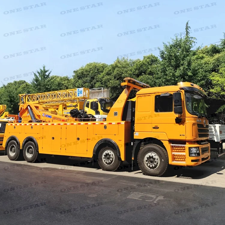 SINOTRUK HOWO 25Tons 50tons Hydraulic Winch Wrecker Tow Trucks for Sale