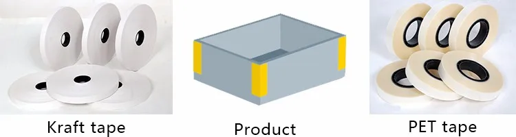 
TJ-40 Sinwei Rigid Box Corner tape Pasting Machine Box Corner Tapping Machine 