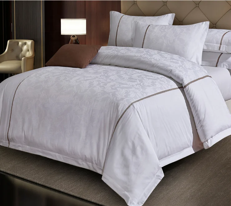 Jacquard Luxury Comforter Set 100% Cotton Bedding Set