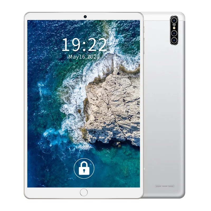 
8 GB + 256 GB 8 MP + 13 MP Dual OS Android 4G Window Tablet PC Portable 10.1 Inch Android 2020 Android 10.0 Tablet PC 