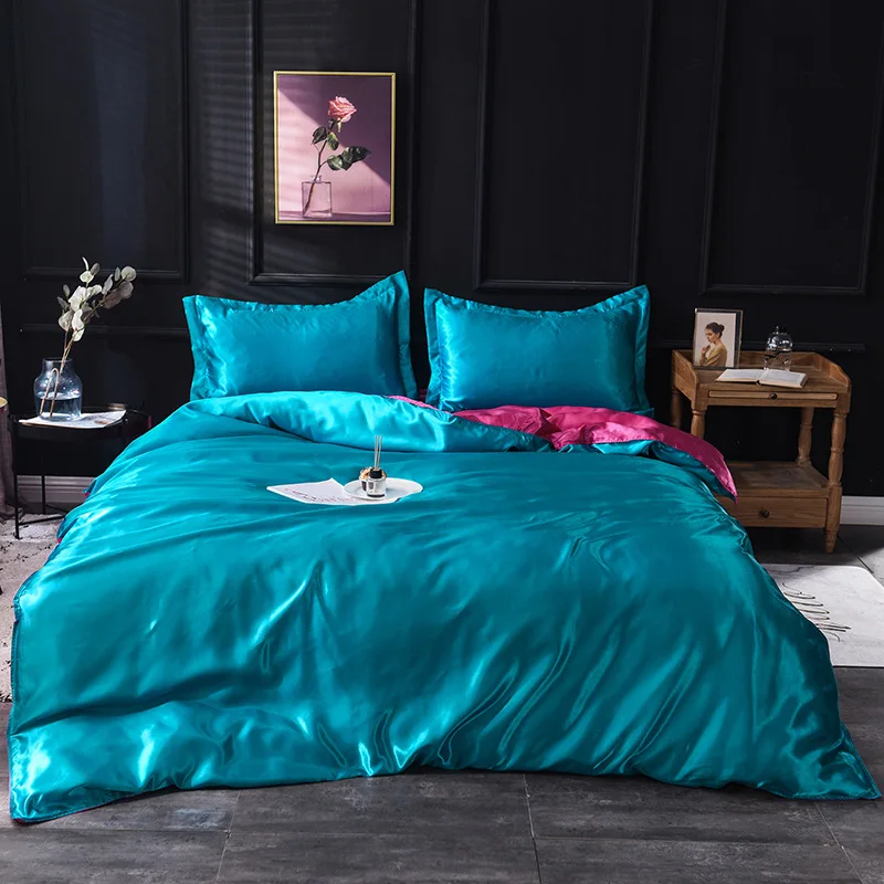 Роскошный комфортный комплект постельного белья из шелка тутового шелкопряда