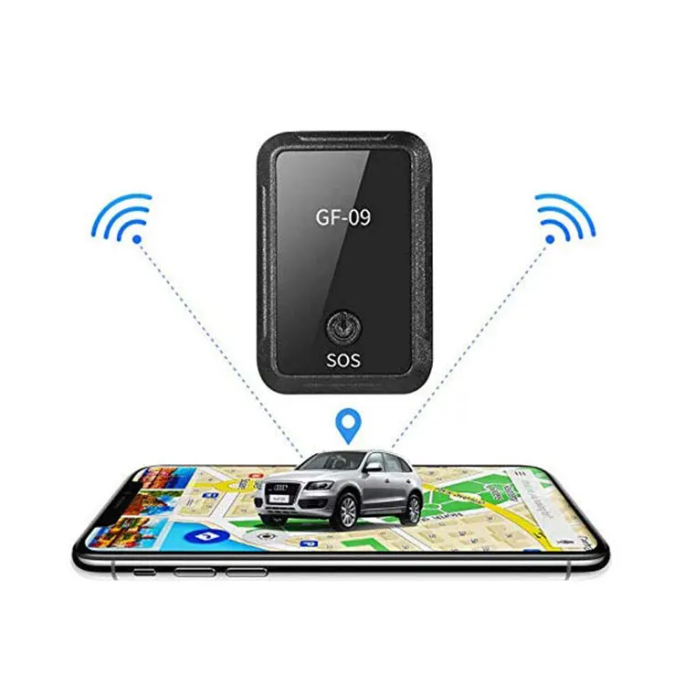 GF09 миниатюрное автомобильное приложение GPS локатор поглощение запись Анти-Вор трекер устройство диктофон отслеживание в реальном времени оборудование