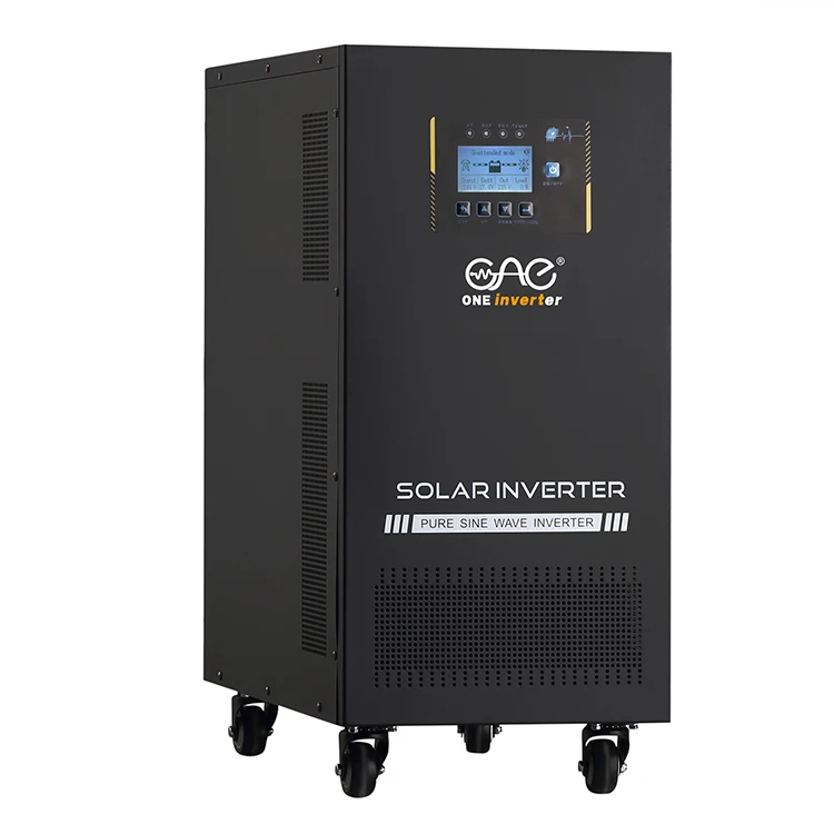 Heavy power ups inverter with charger 15kw dc ac pure sine wave solar inverter