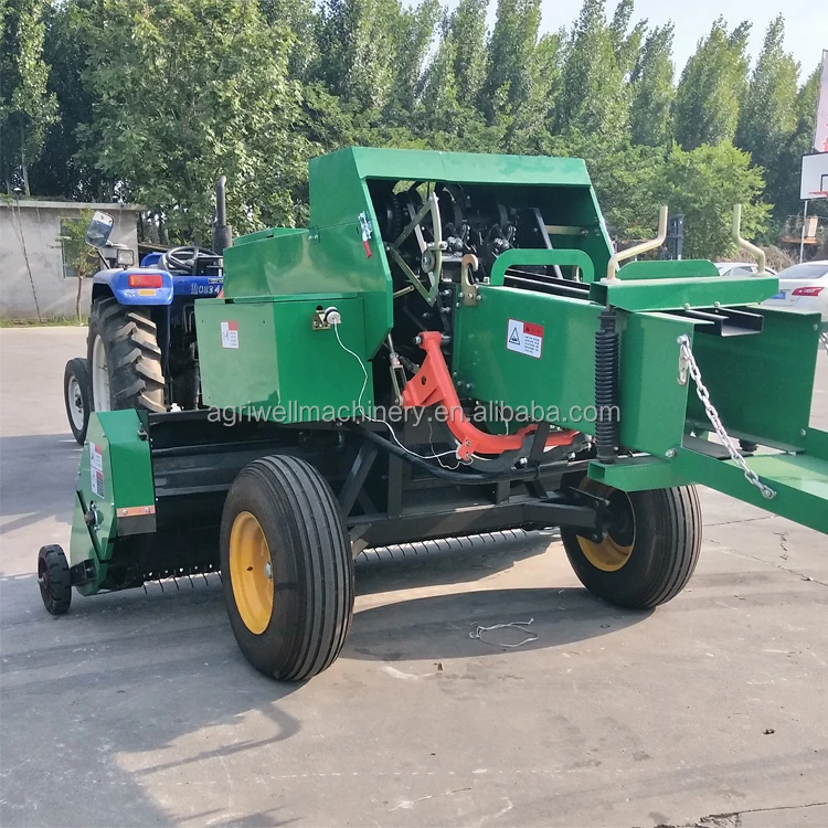 Used round Hay Baler Machine New Design Square Baler Twine Farm Applicable with Core Components Engine and Motor