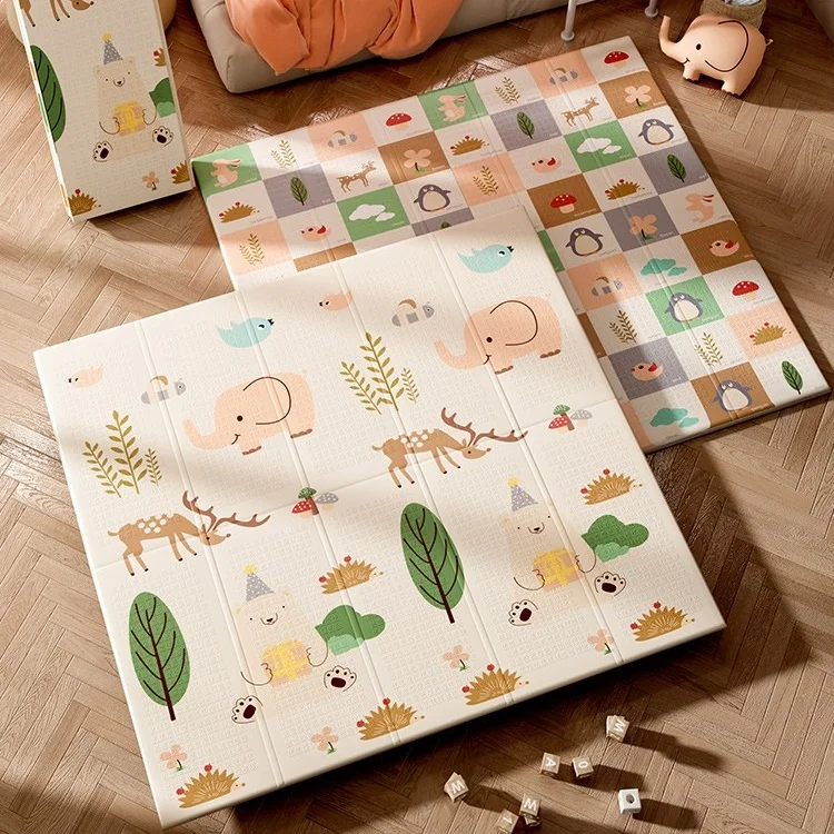 Eco-Friendly Safety XPE Foam Soft Baby Play Mat Kids Game Activity Gym Crawling Floor Mats Children Bedroom Folding Floor Mat