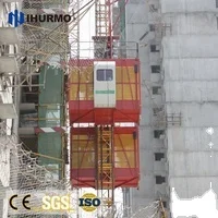 1 ton 2 ton 3 ton hoist construction passenger & material hoist SC100 SC200 SC300