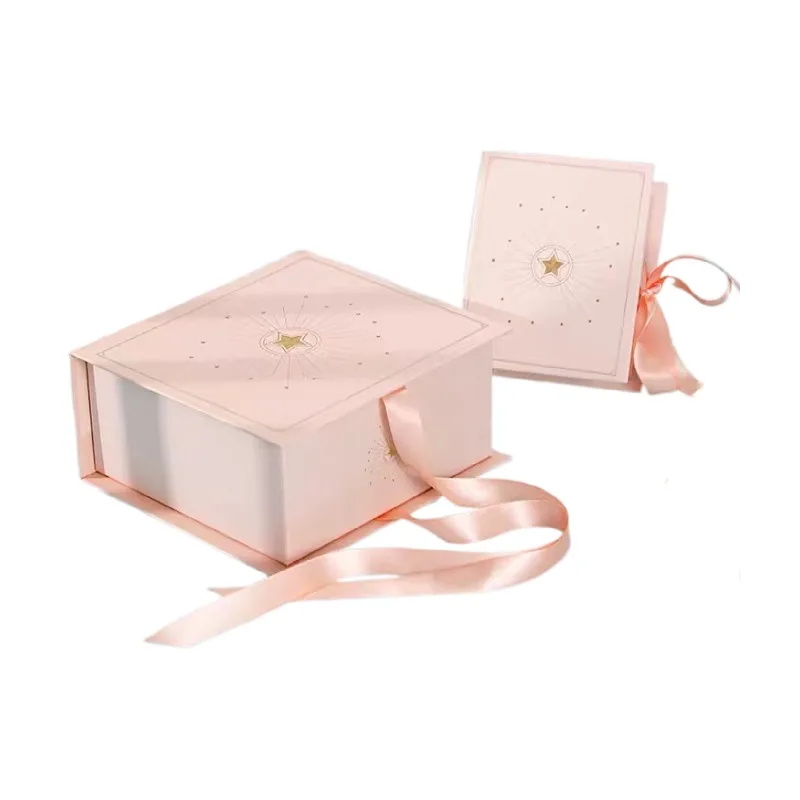 Custom printing hoodies clothing gift box packaging Dubai abaya dress cardboard foldable book style box magnetic with lid