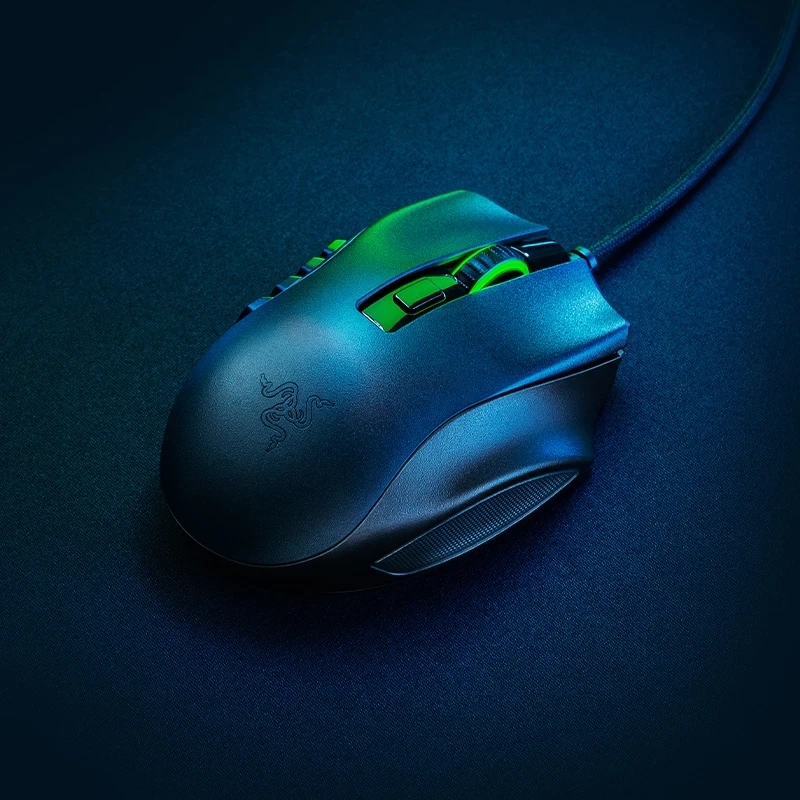 Razer Naga X Wired MMO Gaming Mouse: 18K DPI Optical Sensor - 2nd-gen Razer Optical Switch - RGB Lighting - 16 Buttons