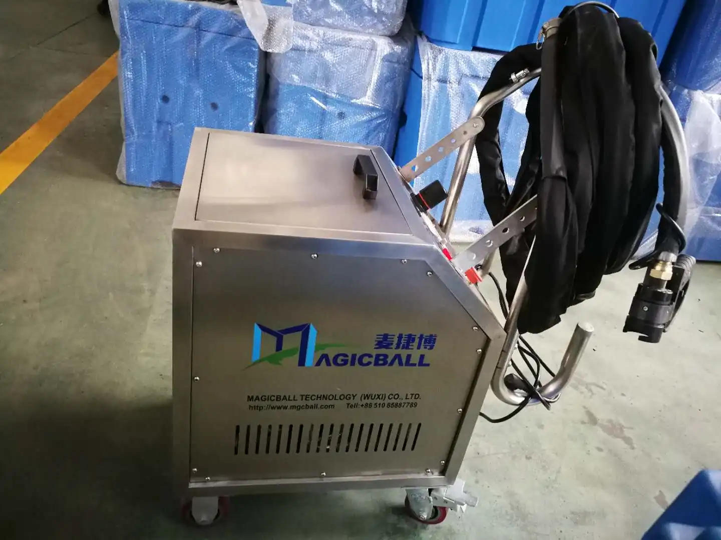 Low energy consumption dry ice blasting machine cleaner dry ice cleaning machine blaster