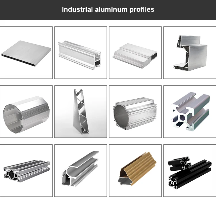 Ukraine Super quality custom all kinds of aluminium extrusion profiles 6063 aluminium extrusion aluminum profile